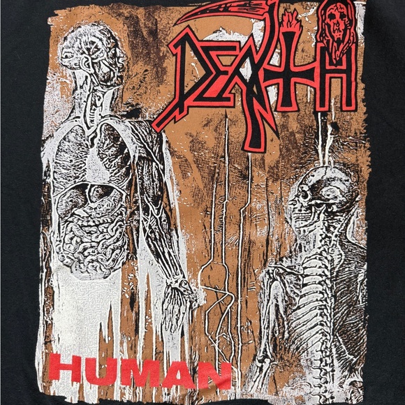 Vintage Death Band Tee | 1991–92 Inhuman Tour - Picture 3 of 4